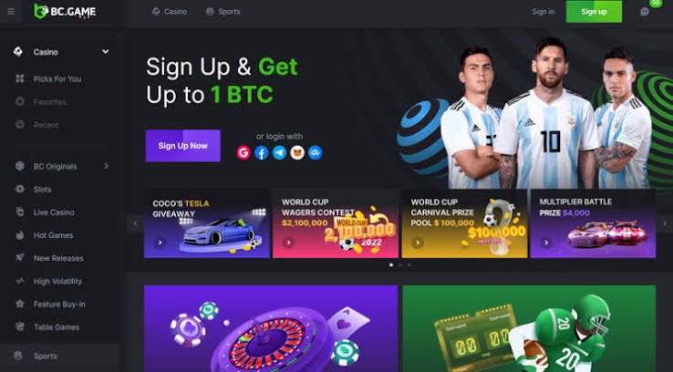 Experience the Thrill BC.Game Online Casino and Sportsbook